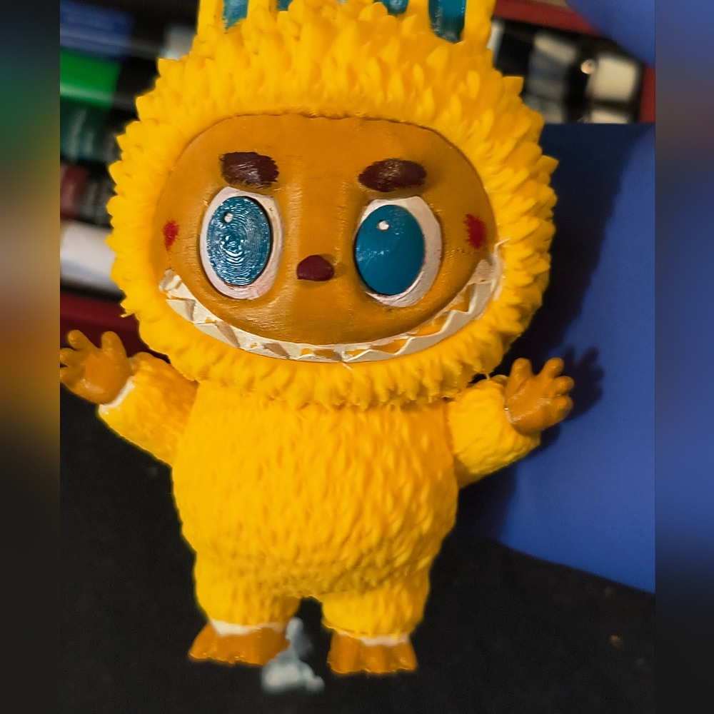 Yellow Labubu Monster  Funko